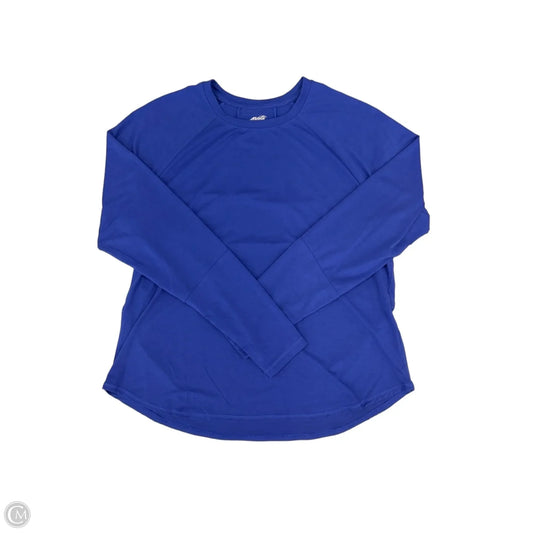 Athletic Top Long Sleeve Crewneck By Avia In Blue, Size: Xl