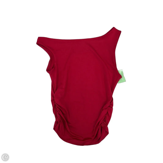 Tank Top By Cmf In Red, Size: S