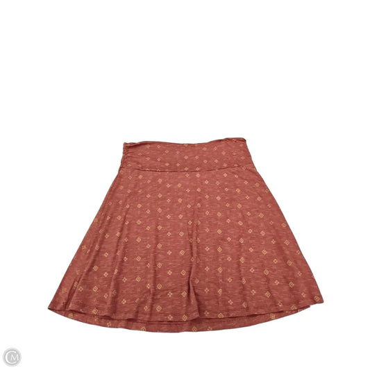 Skirt Mini & Short By Toad & Co In Red, Size: L