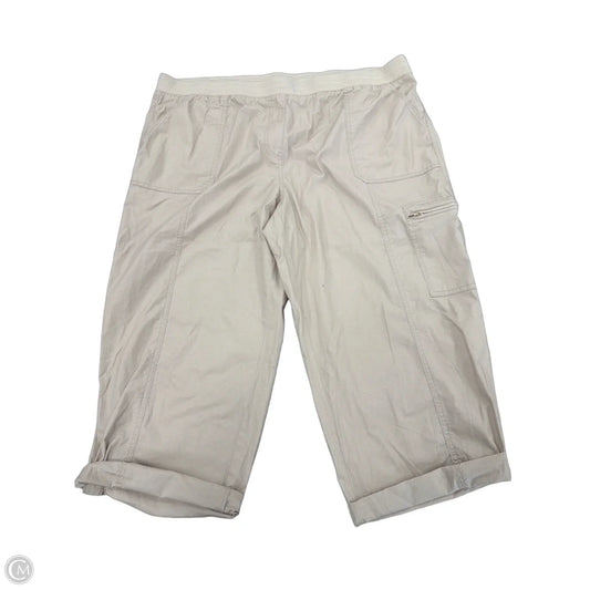 Pants Cargo & Utility By Chicos In Beige, Size: 20