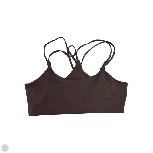 Athletic Bra By Fabletics In Brown, Size: L