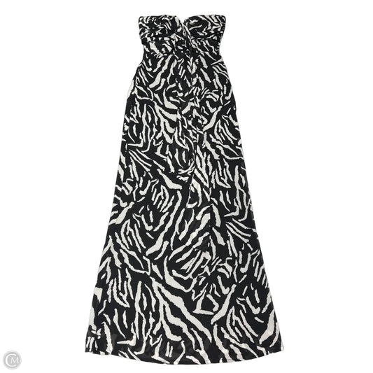 Dress Casual Midi By Cmf In Zebra Print, Size: Xs