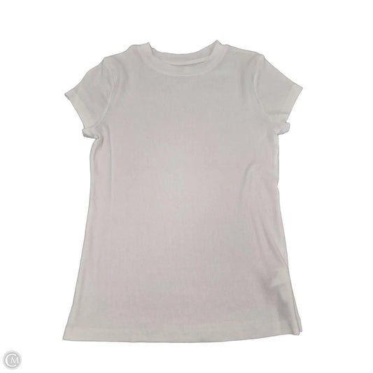 Top Short Sleeve By A New Day In White, Size: M