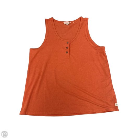 Tank Top By Toad & Co In Orange, Size: Xl