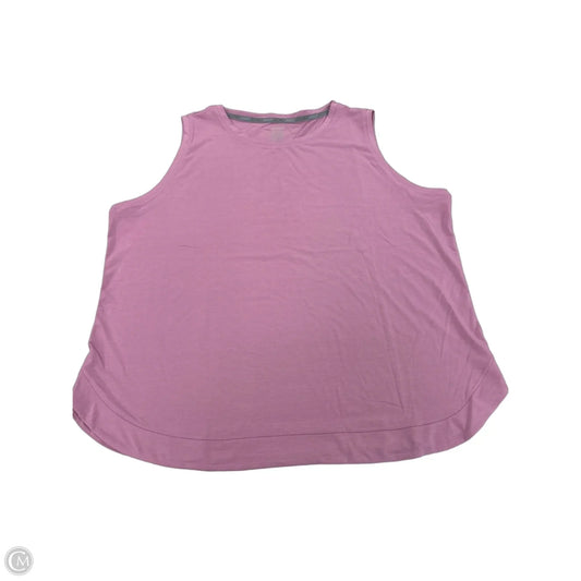 Tank Top By Jockey In Purple, Size: Xxl
