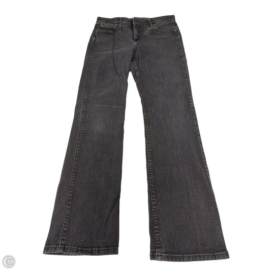 Jeans Boot Cut By Wrangler In Black Denim, Size: 10