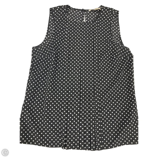 Tank Top By Michael By Michael Kors In Polkadot Pattern, Size: M