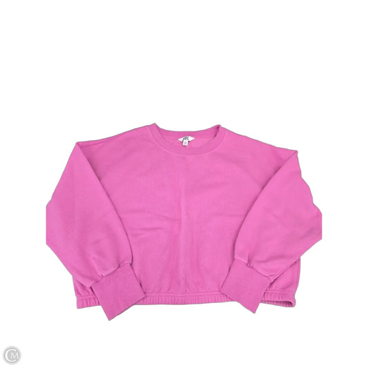 Sweatshirt Crewneck By Joy Lab In Pink, Size: Xxl