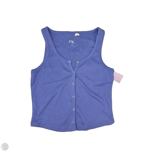 Tank Top By Cme In Blue, Size: S