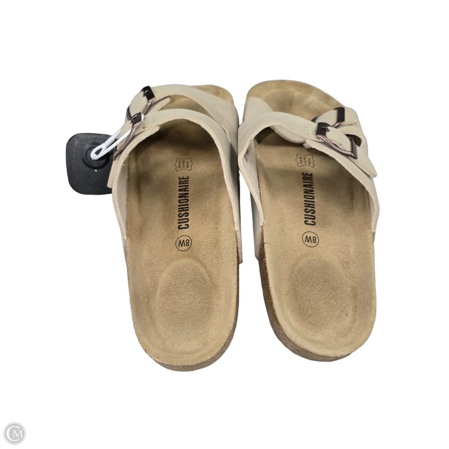 Sandals Flats By Cushionaire In Tan, Size: 8