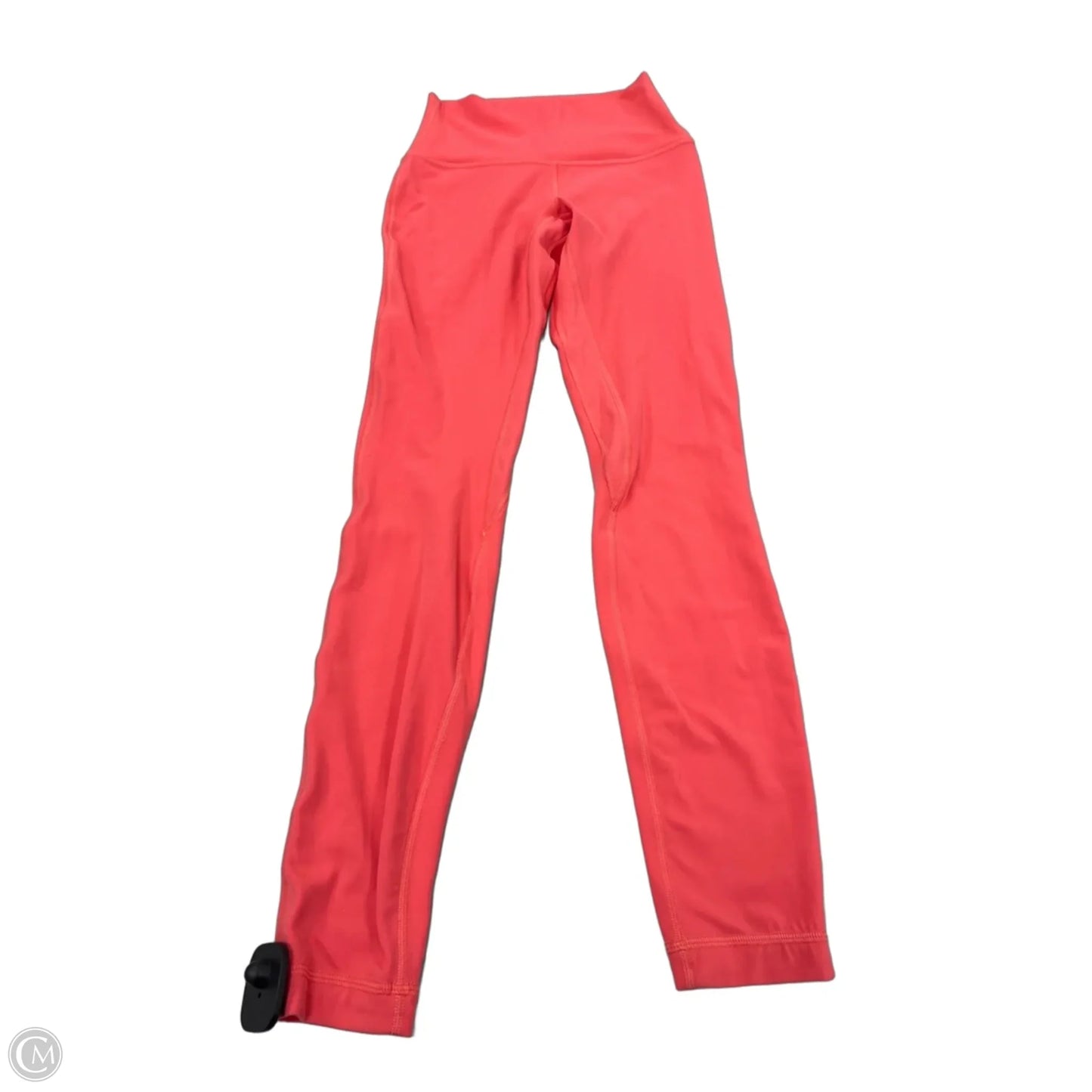 Athletic Leggings By Lululemon In Coral, Size: 4