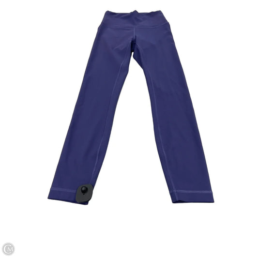 Athletic Leggings By Lululemon In Purple, Size: 4
