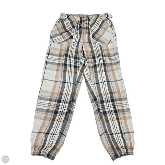 Pants Lounge By Aerie In Plaid Pattern, Size: 6