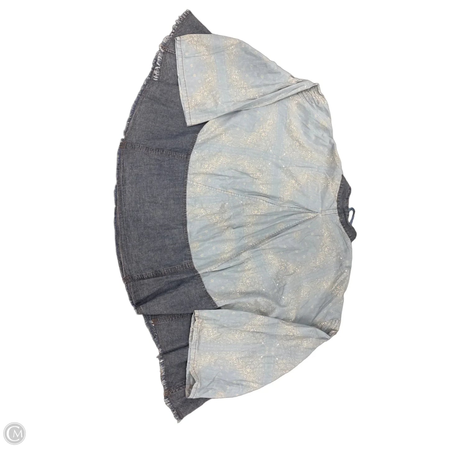 Top Long Sleeve By Cmc In Blue, Size: L