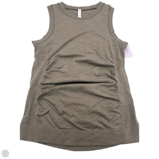Athletic Tank Top By Athleta In Brown, Size: M