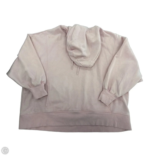 Sweatshirt Hoodie By Cme In Pink, Size: L