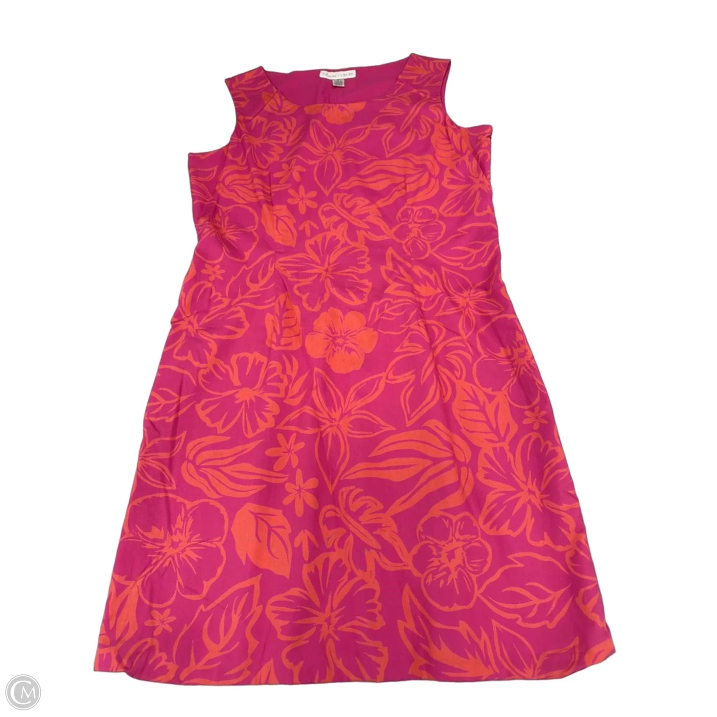 Dress Casual Short By Casual Corner In Pink, Size: L