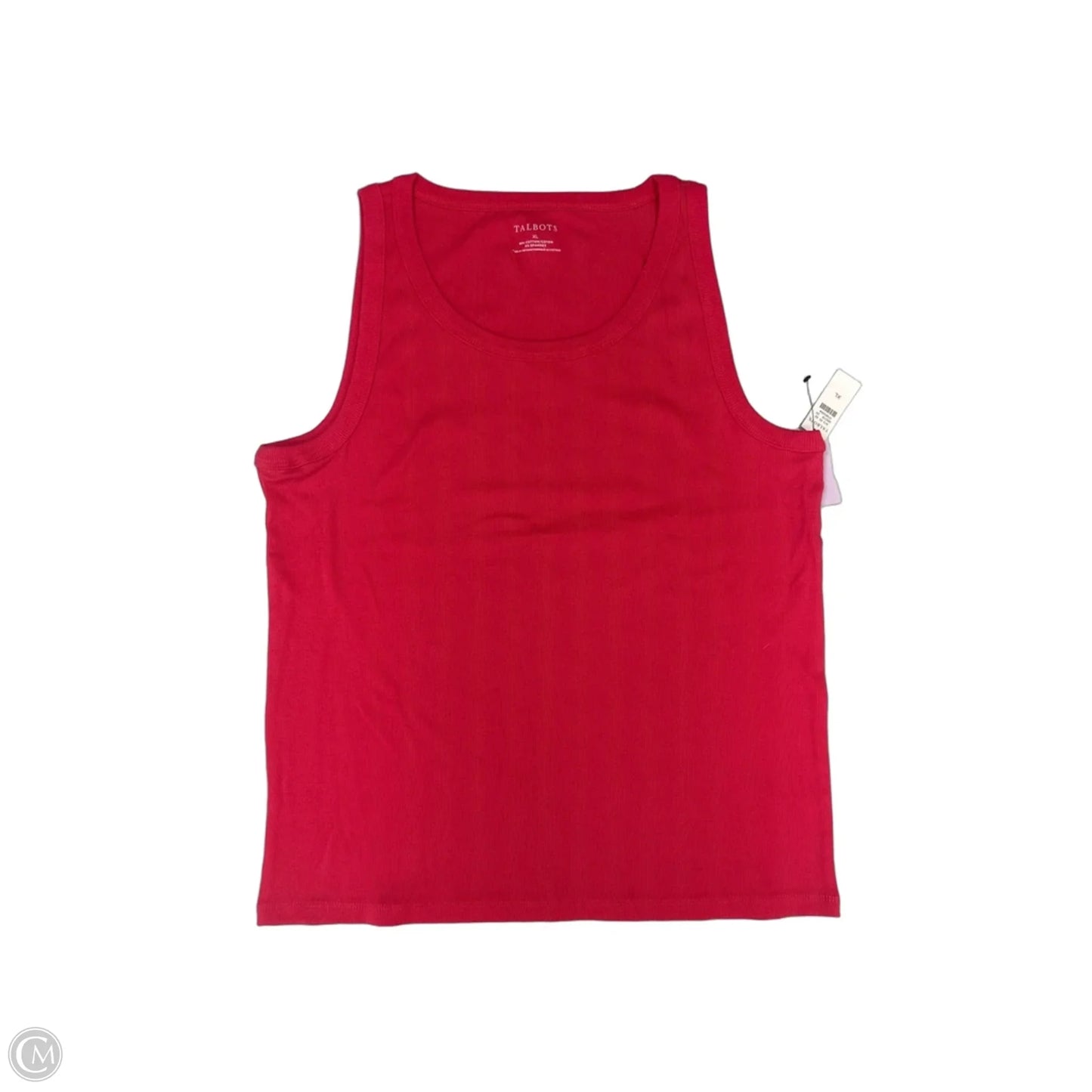 Tank Top By Talbots In Red, Size: Xl