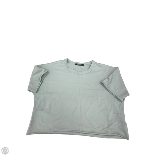 Top Short Sleeve By Cmf In Green, Size: M