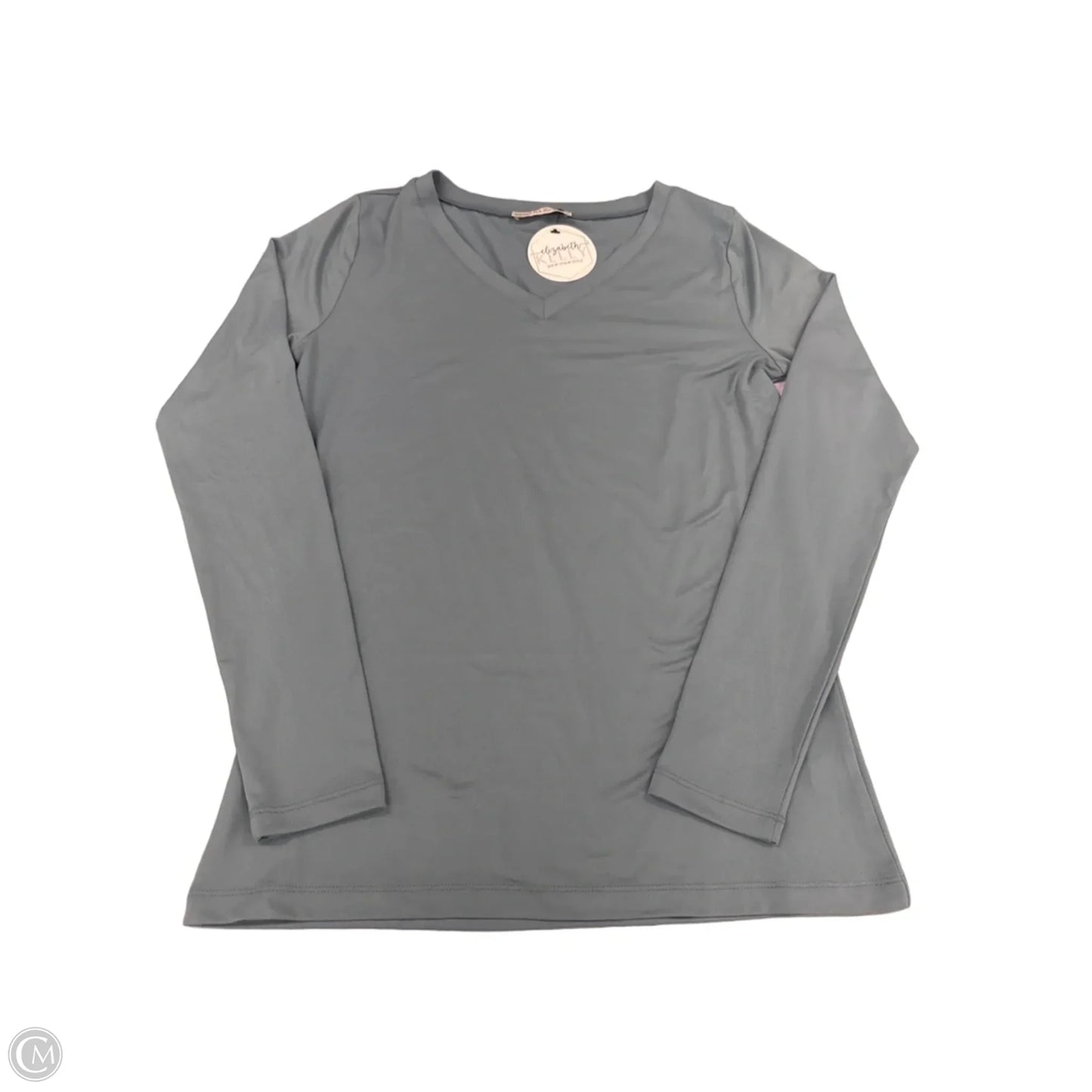 Top Long Sleeve By Zenana In Blue, Size: M