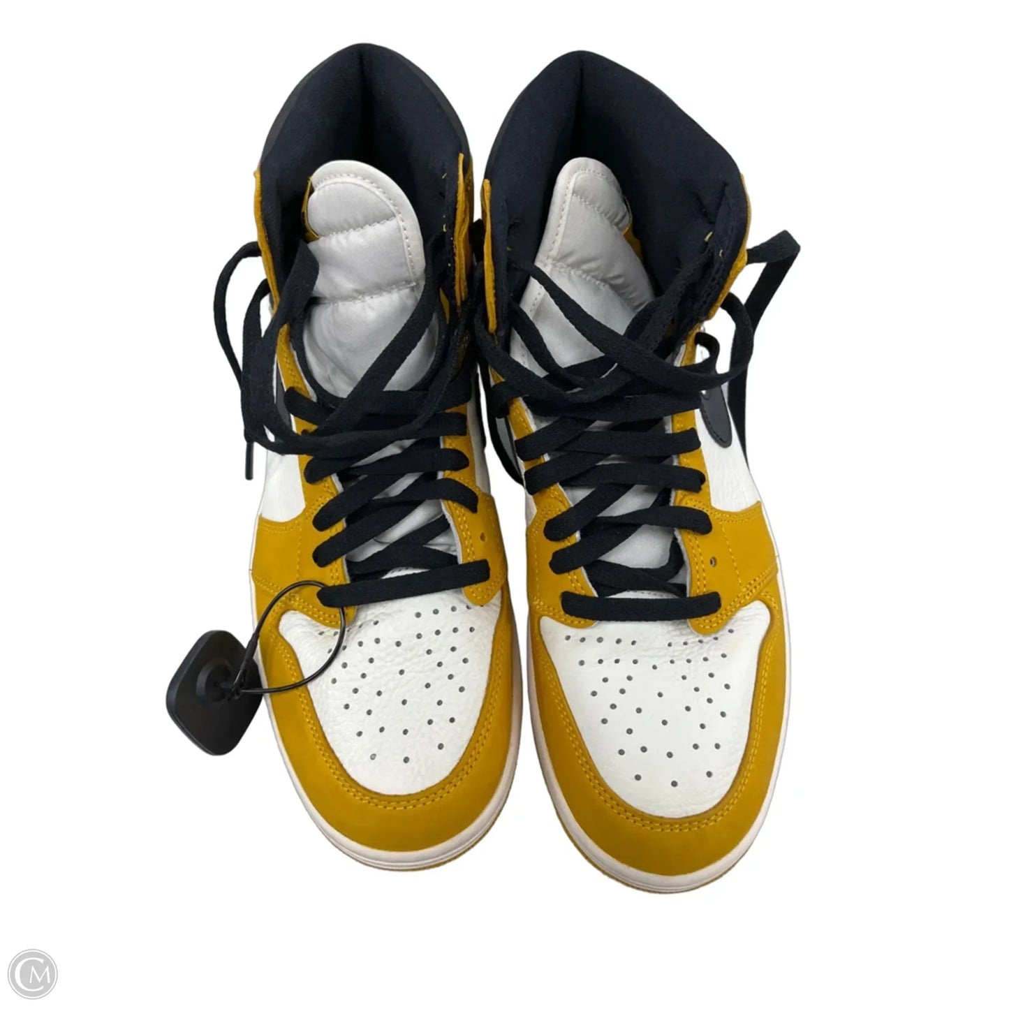 Shoes Sneakers By Nike In Black & Gold, Size: 12