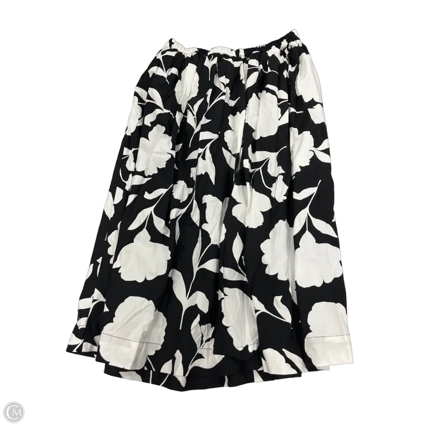 Skirt Designer By Kate Spade In Black & White, Size: M