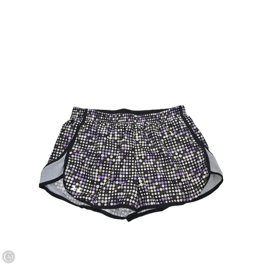 Athletic Shorts By Under Armour In Black & Purple, Size: M