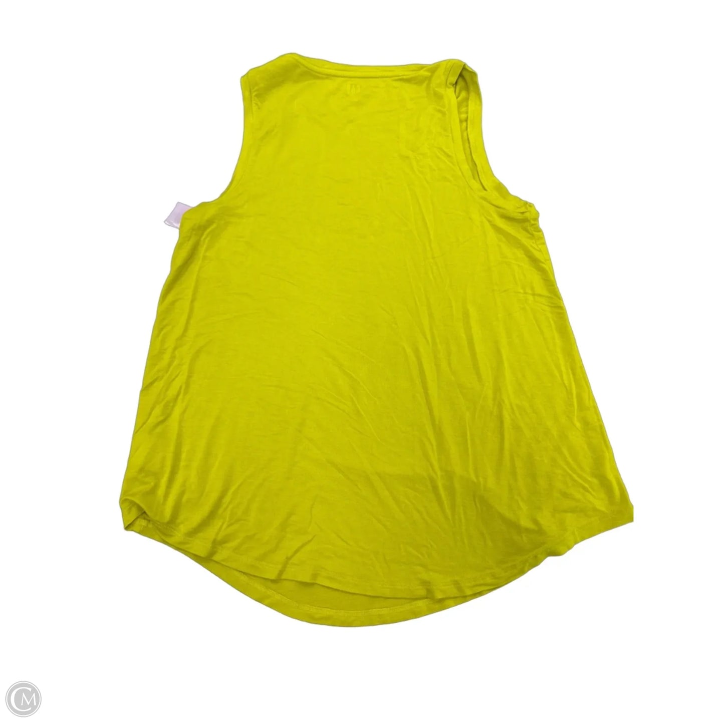 Tank Top By Gap In Yellow, Size: S