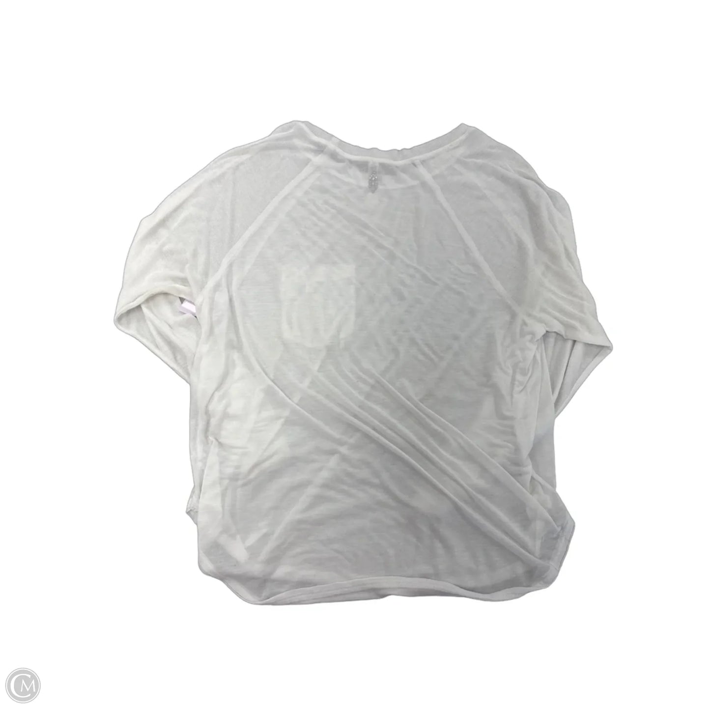 Top Long Sleeve By Free People In White, Size: S