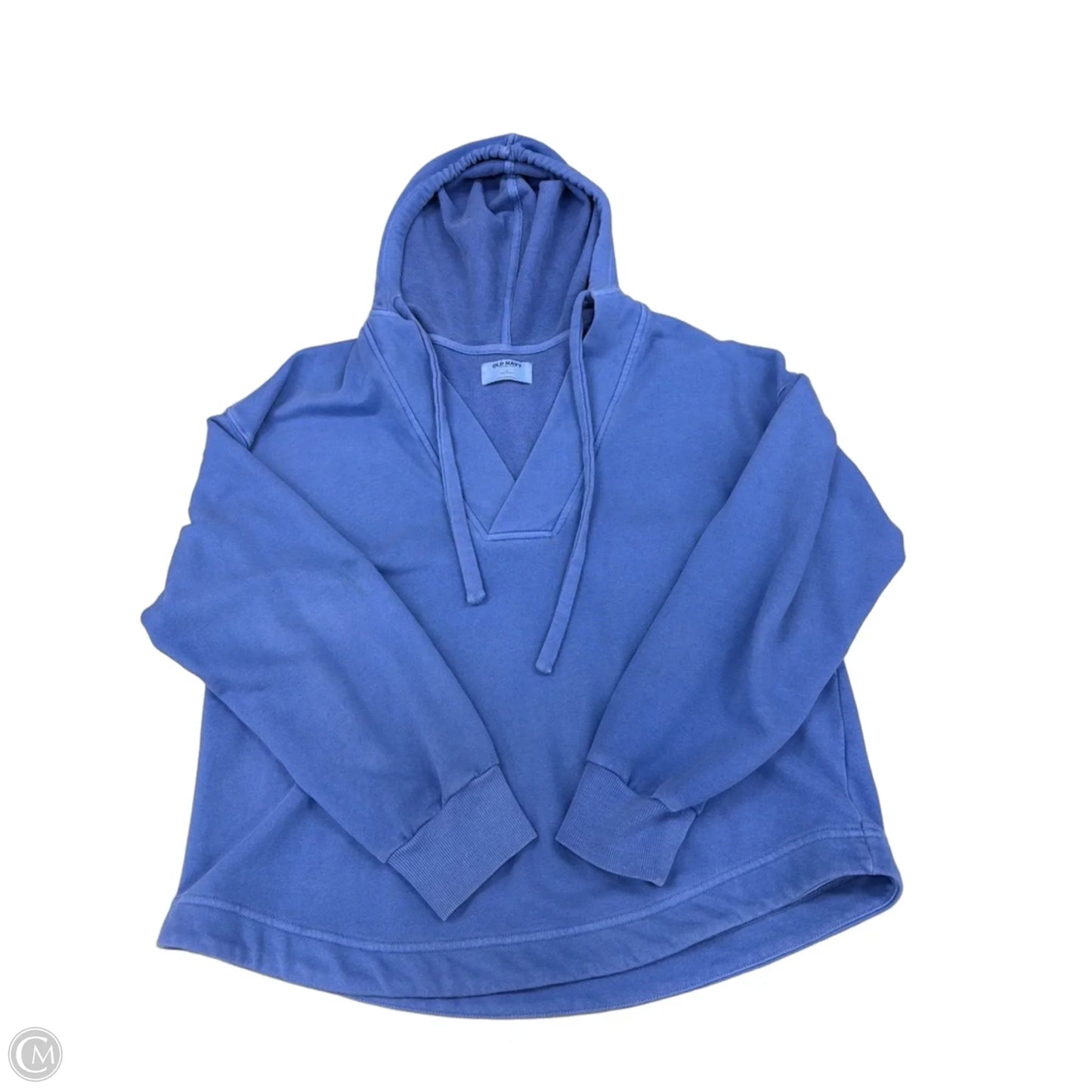 Top Long Sleeve By Old Navy In Blue, Size: S
