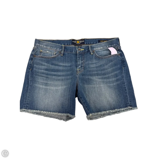Shorts By Lucky Brand In Blue Denim, Size: 12