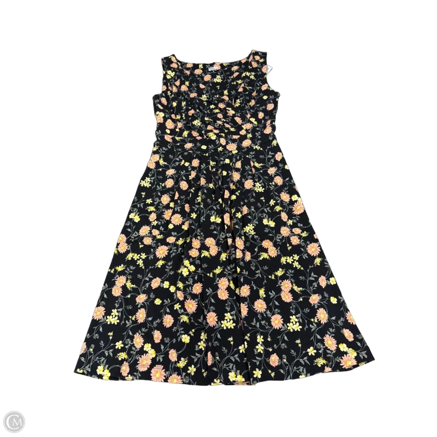 Dress Casual Short By Lands End In Black & Yellow, Size: Xs
