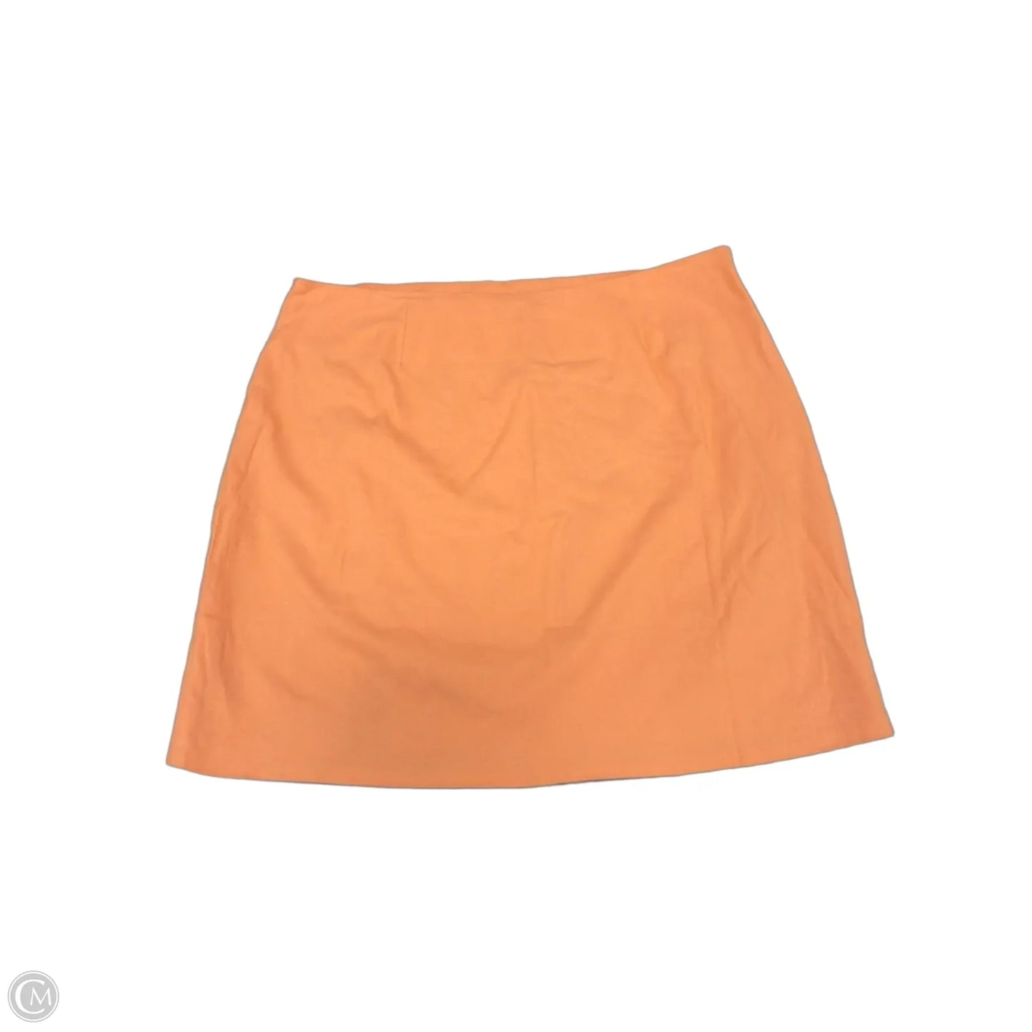 Skirt Mini & Short By Francesca’s In Orange, Size: 12