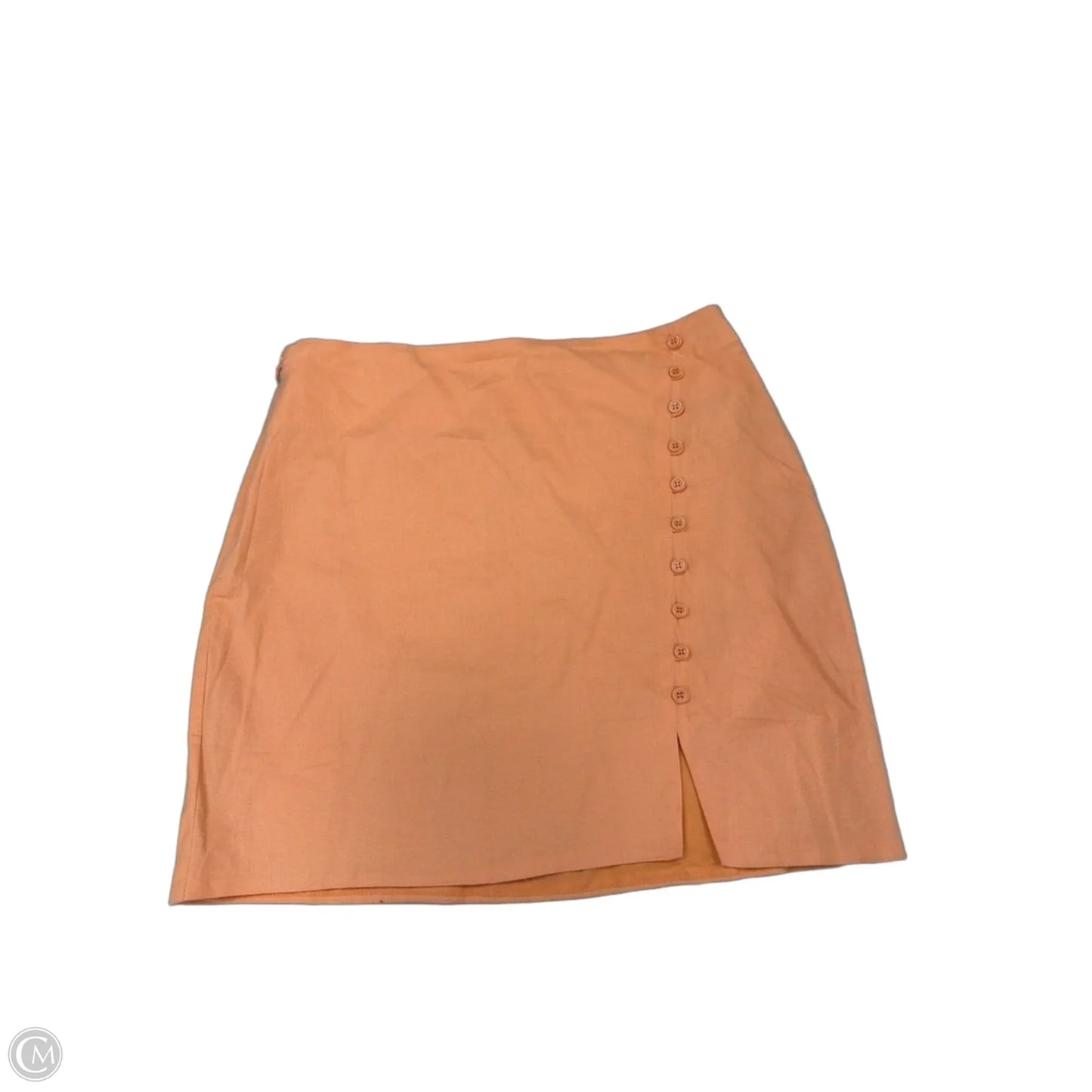 Skirt Mini & Short By Francesca’s In Orange, Size: 8