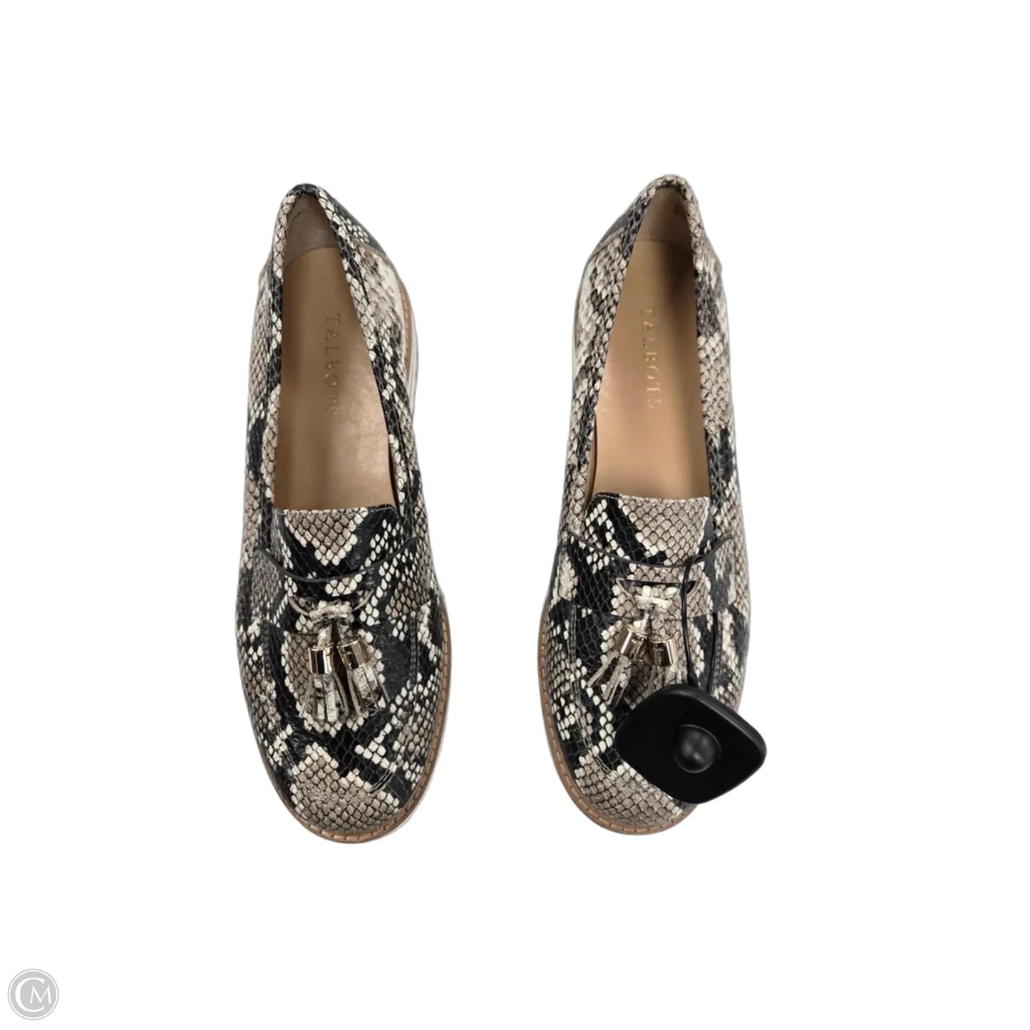 Shoes Flats By Talbots In Snakeskin Print, Size: 7.5