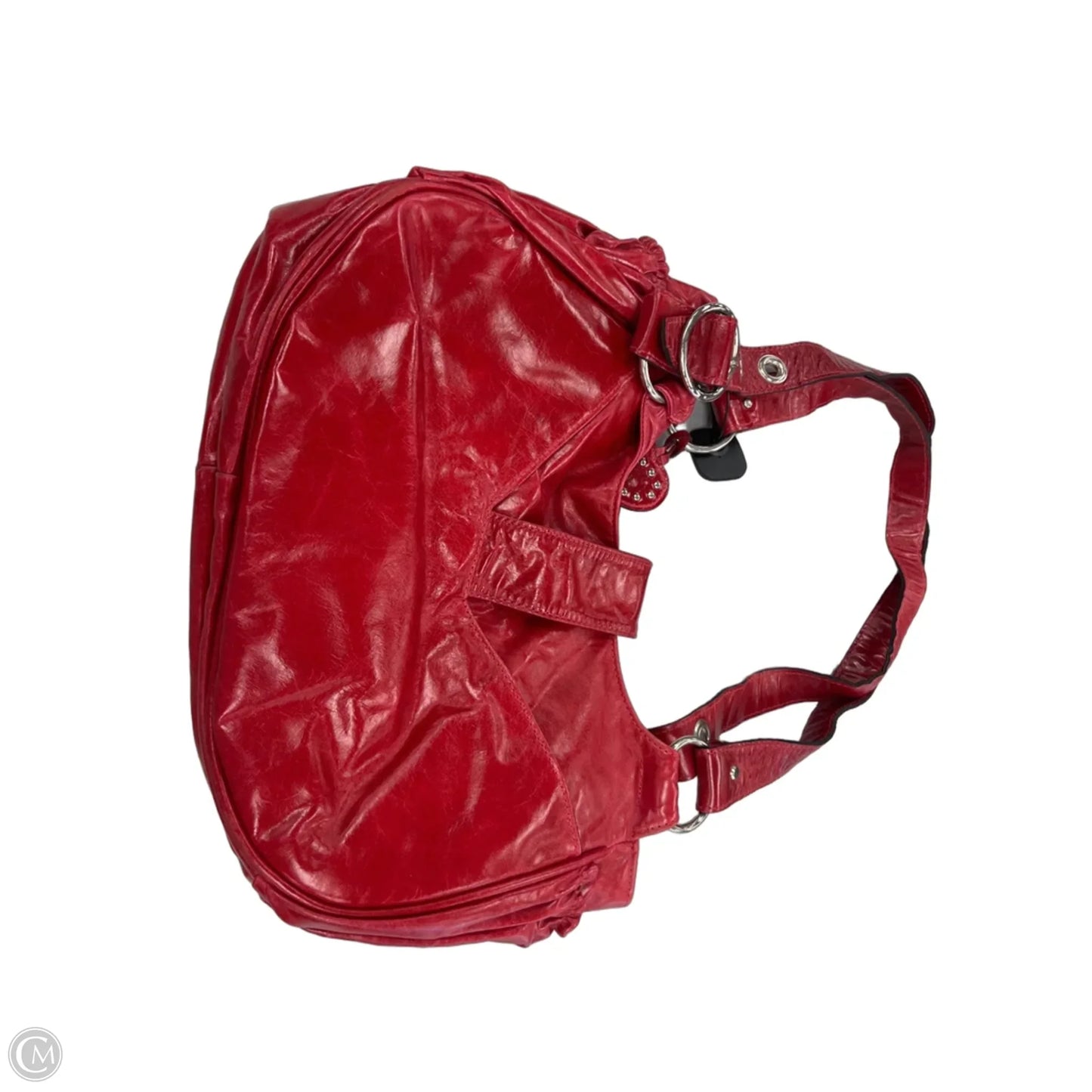 Handbag Leather By Cma, Size: Large