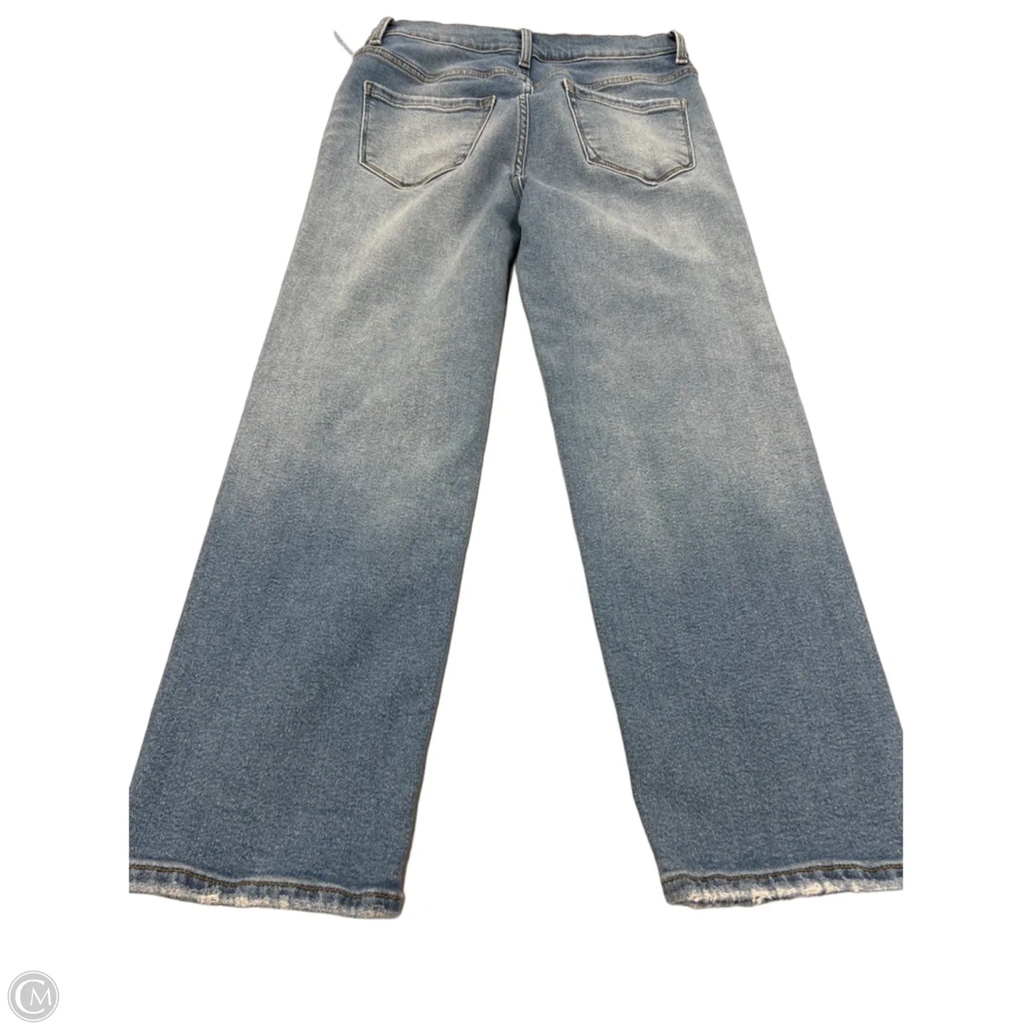 Jeans Straight By Kensie In Blue Denim, Size: 8