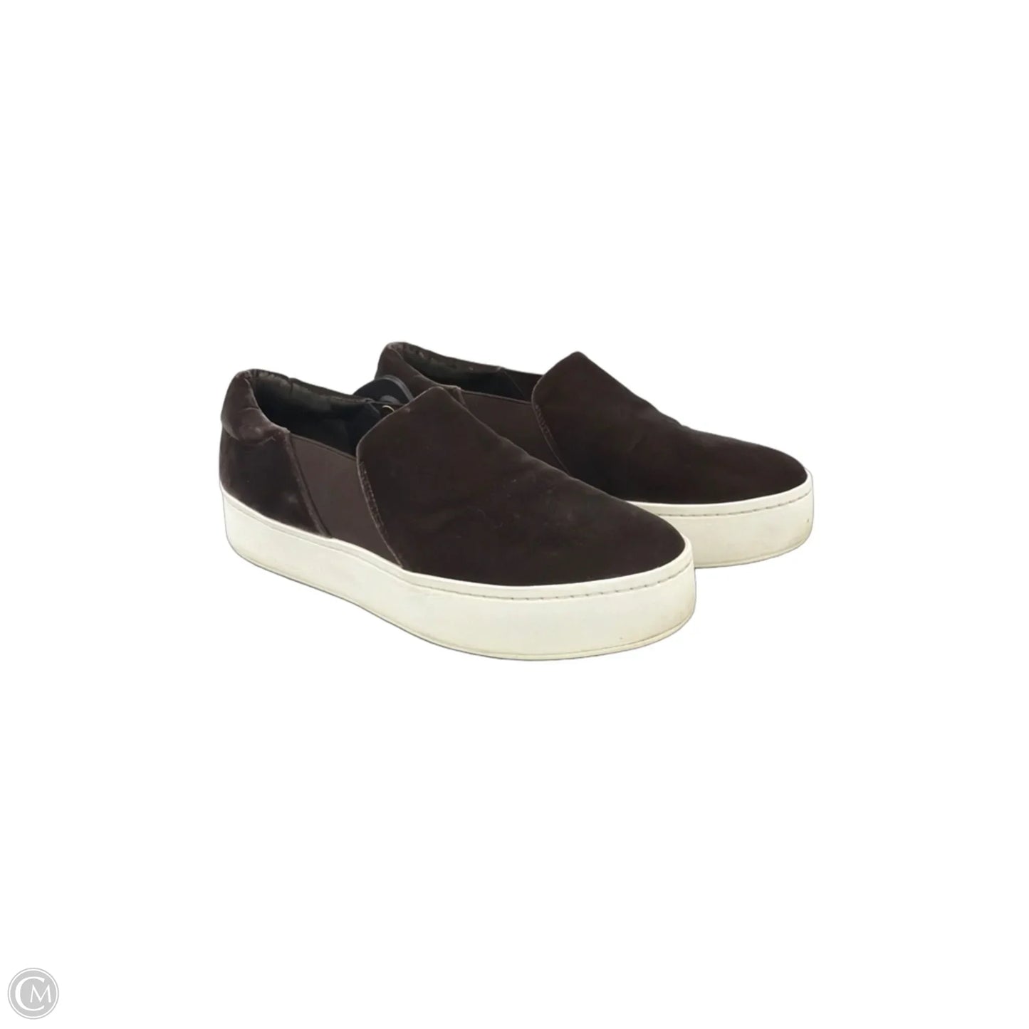 Shoes Flats By Vince In Brown, Size: 9