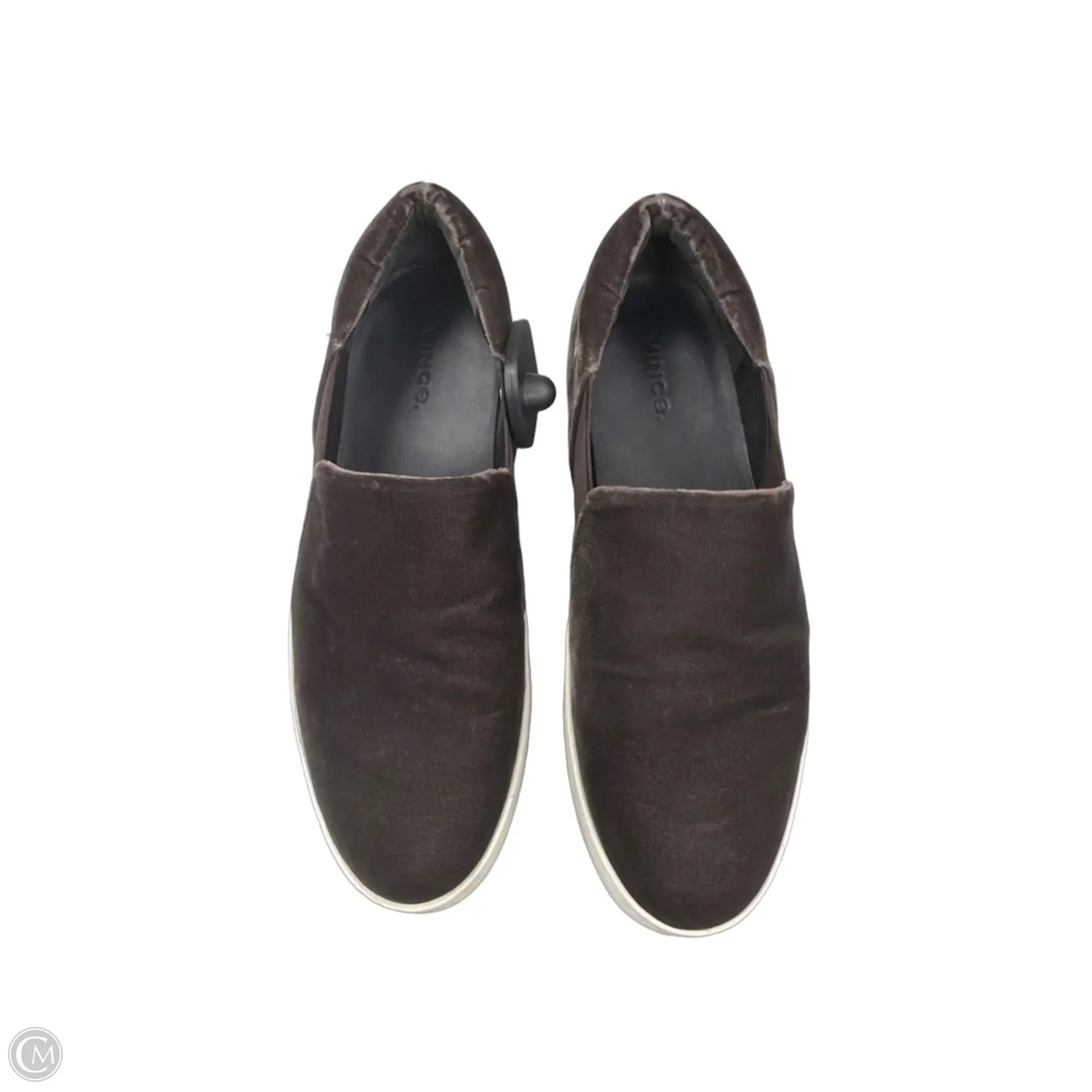 Shoes Flats By Vince In Brown, Size: 9