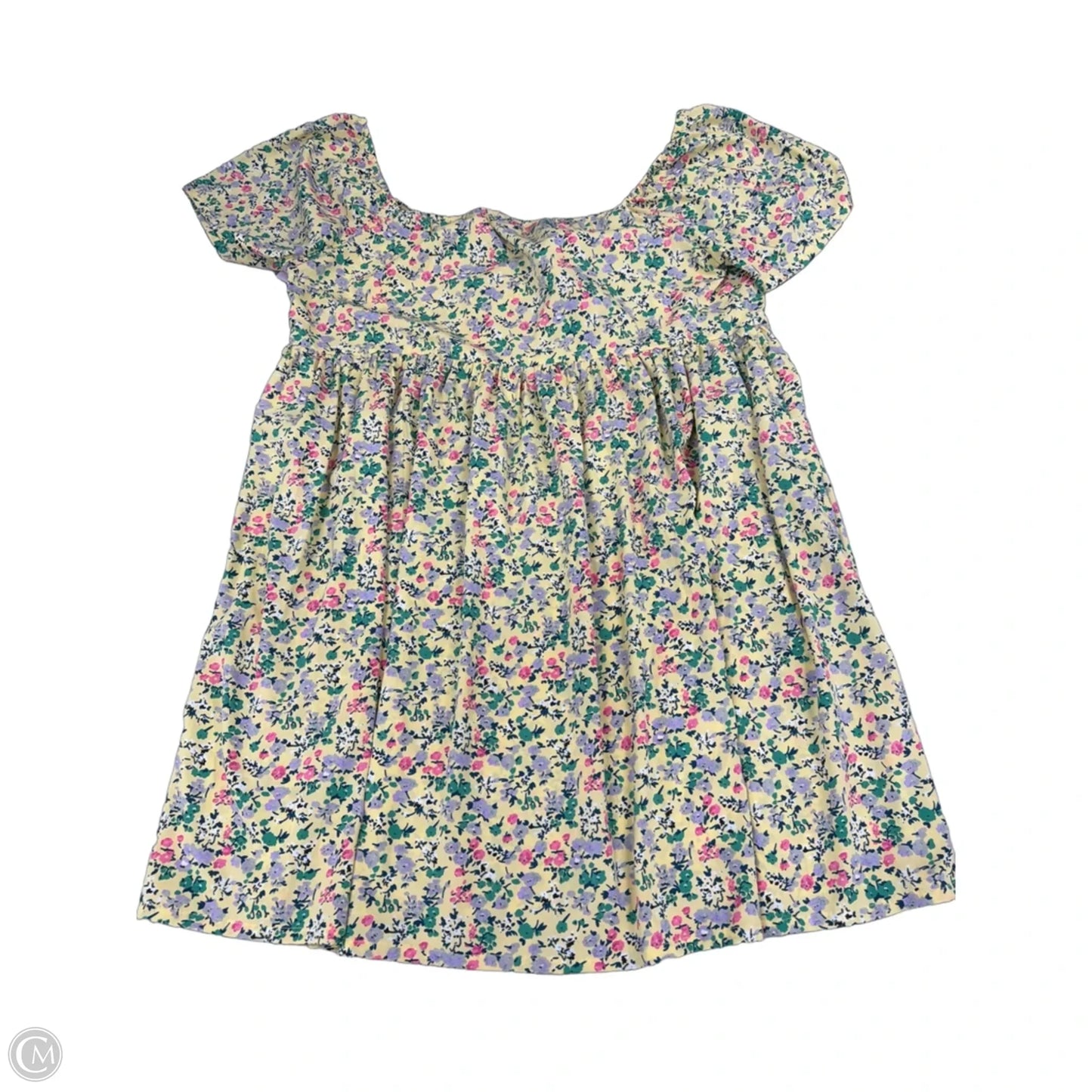 Dress Casual Short By Boohoo Boutique In Yellow, Size: L