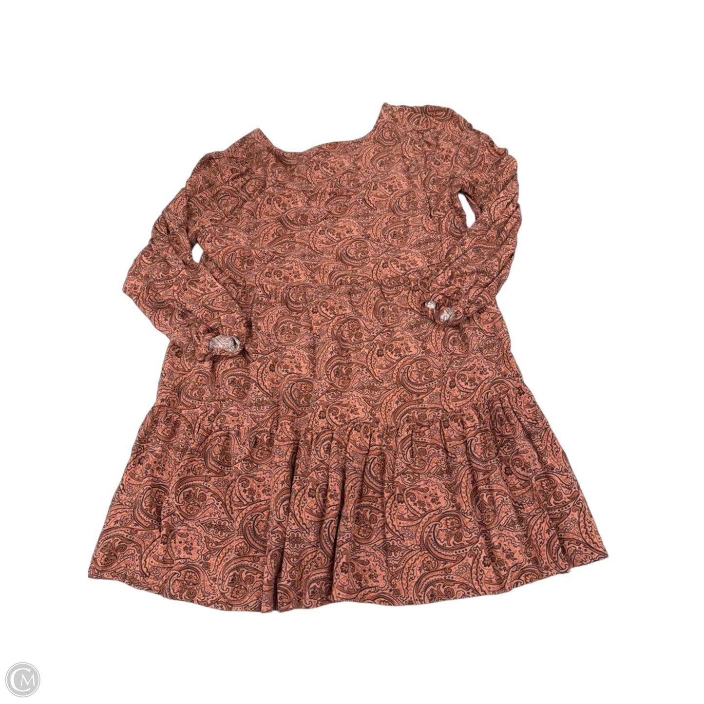 Dress Casual Short By Lucky Brand In Paisley Print, Size: Xl