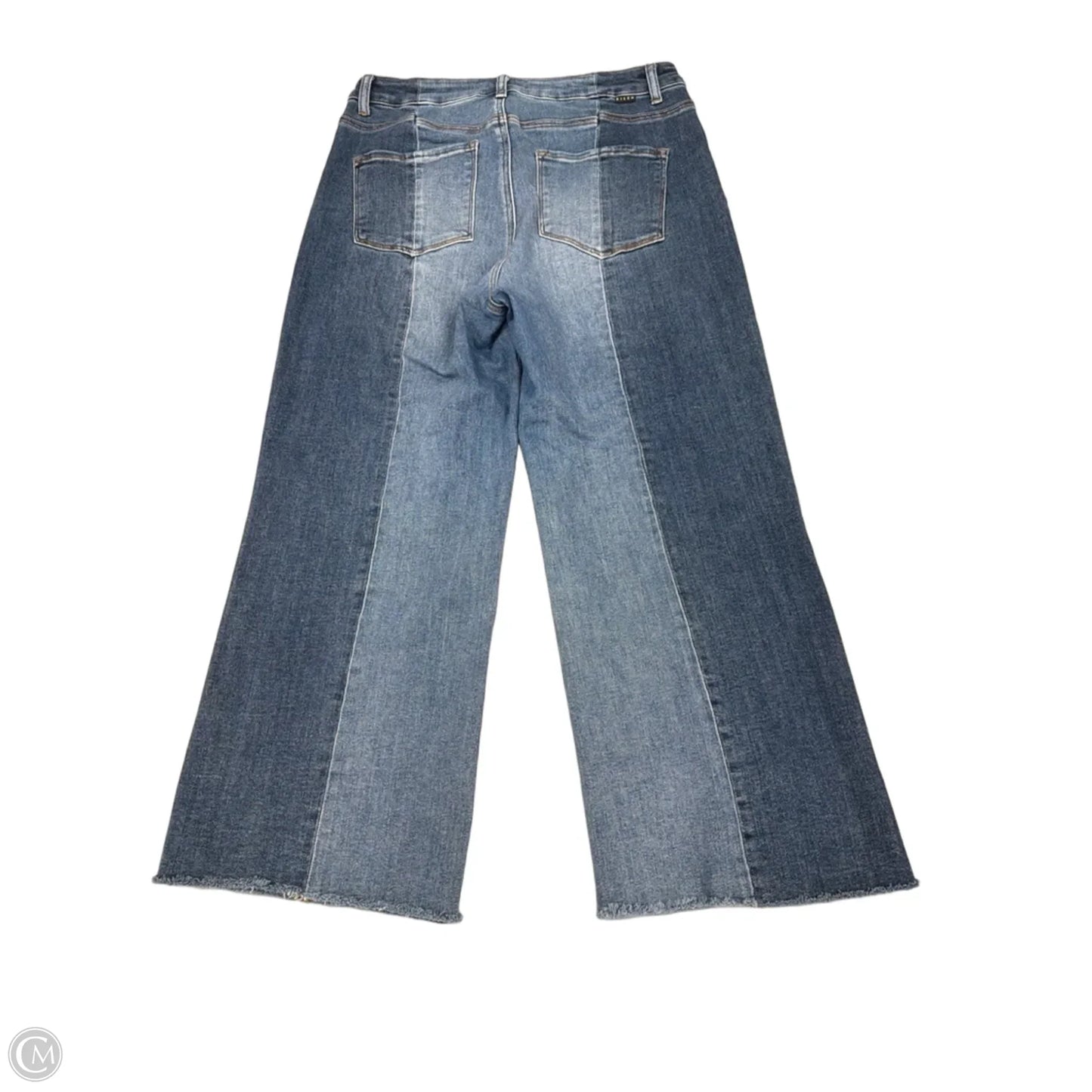 Jeans Wide Leg By Risen In Blue Denim, Size: 12