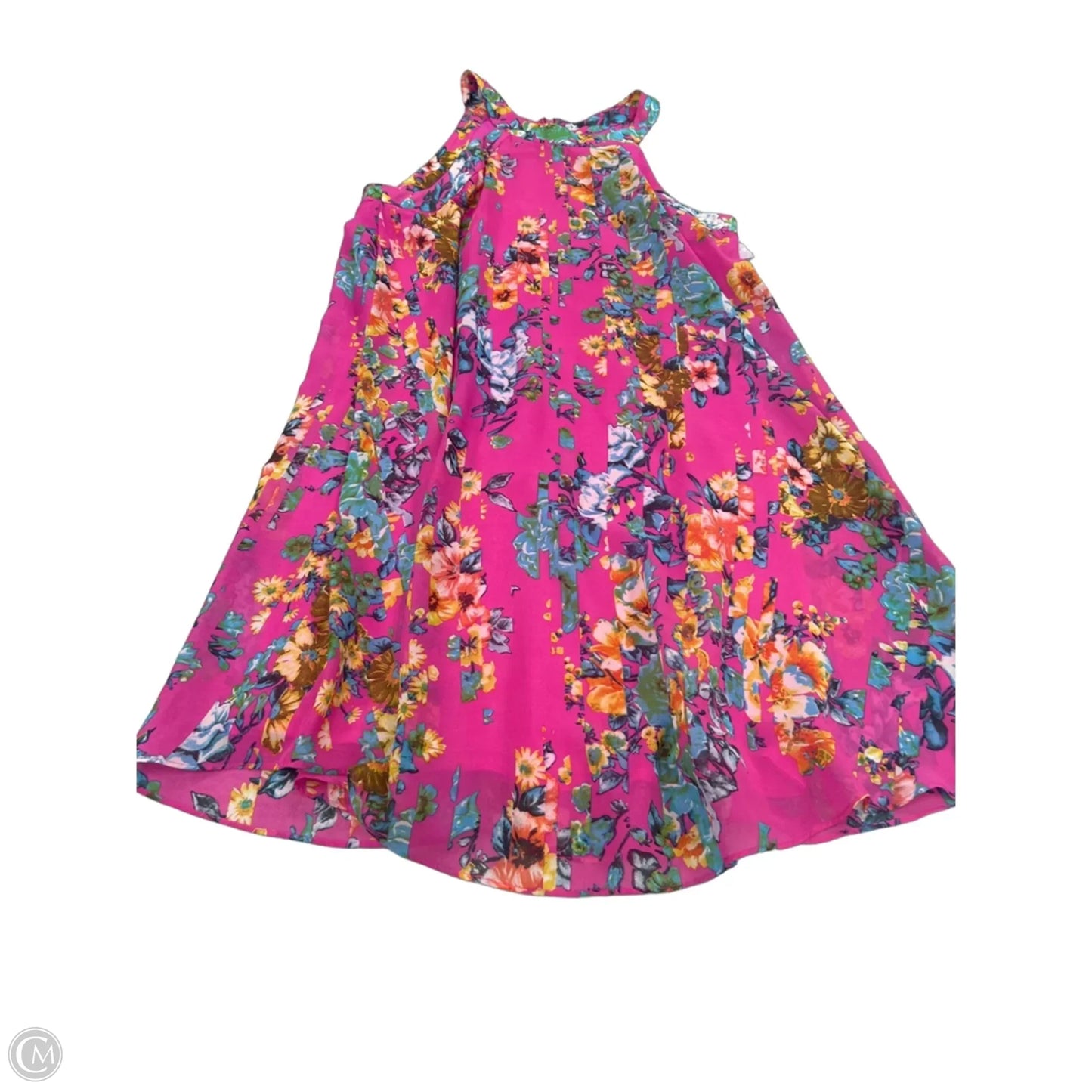 Dress Casual Short By Betsey Johnson In Floral Print, Size: L