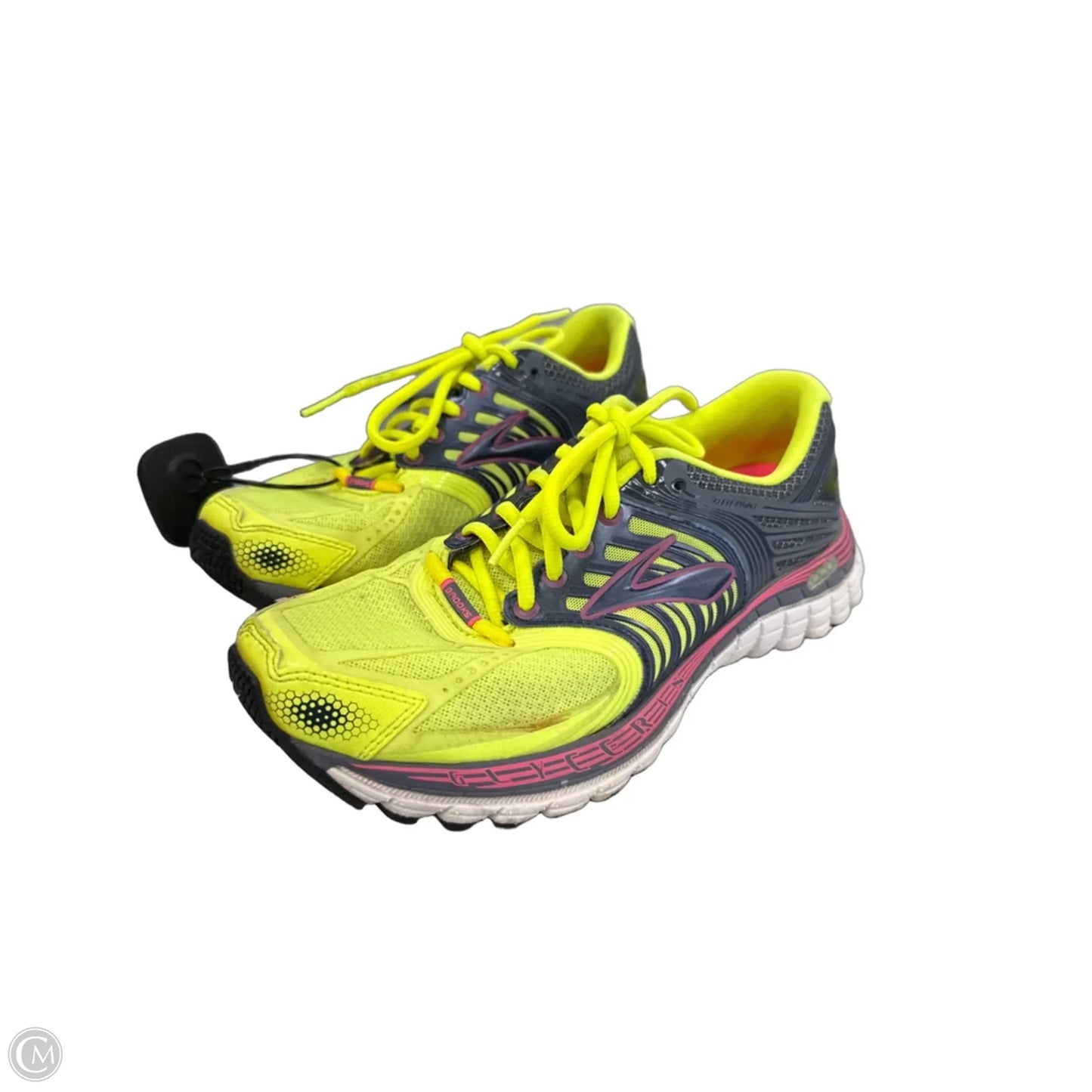 Shoes Athletic By Brooks In Green & Grey, Size: 7