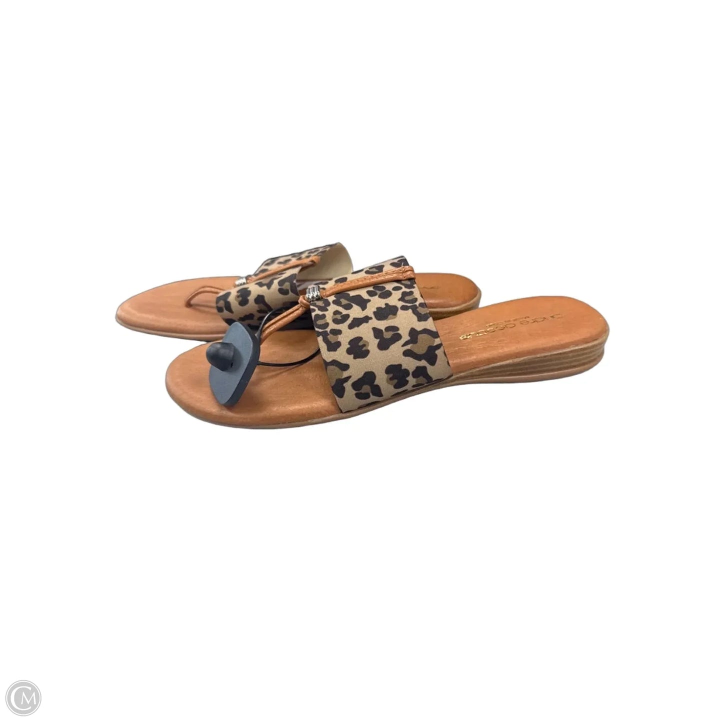 Sandals Flip Flops By Cme In Animal Print, Size: 9