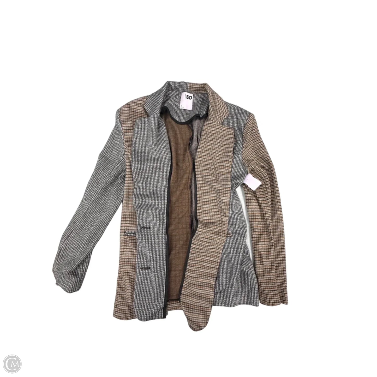 Jacket Other By So In Brown & Green, Size: Xs