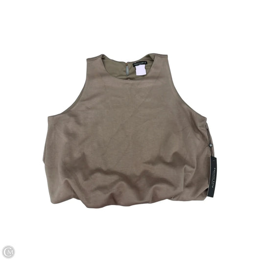 Tank Top By Emerson Lang In Brown, Size: Xl