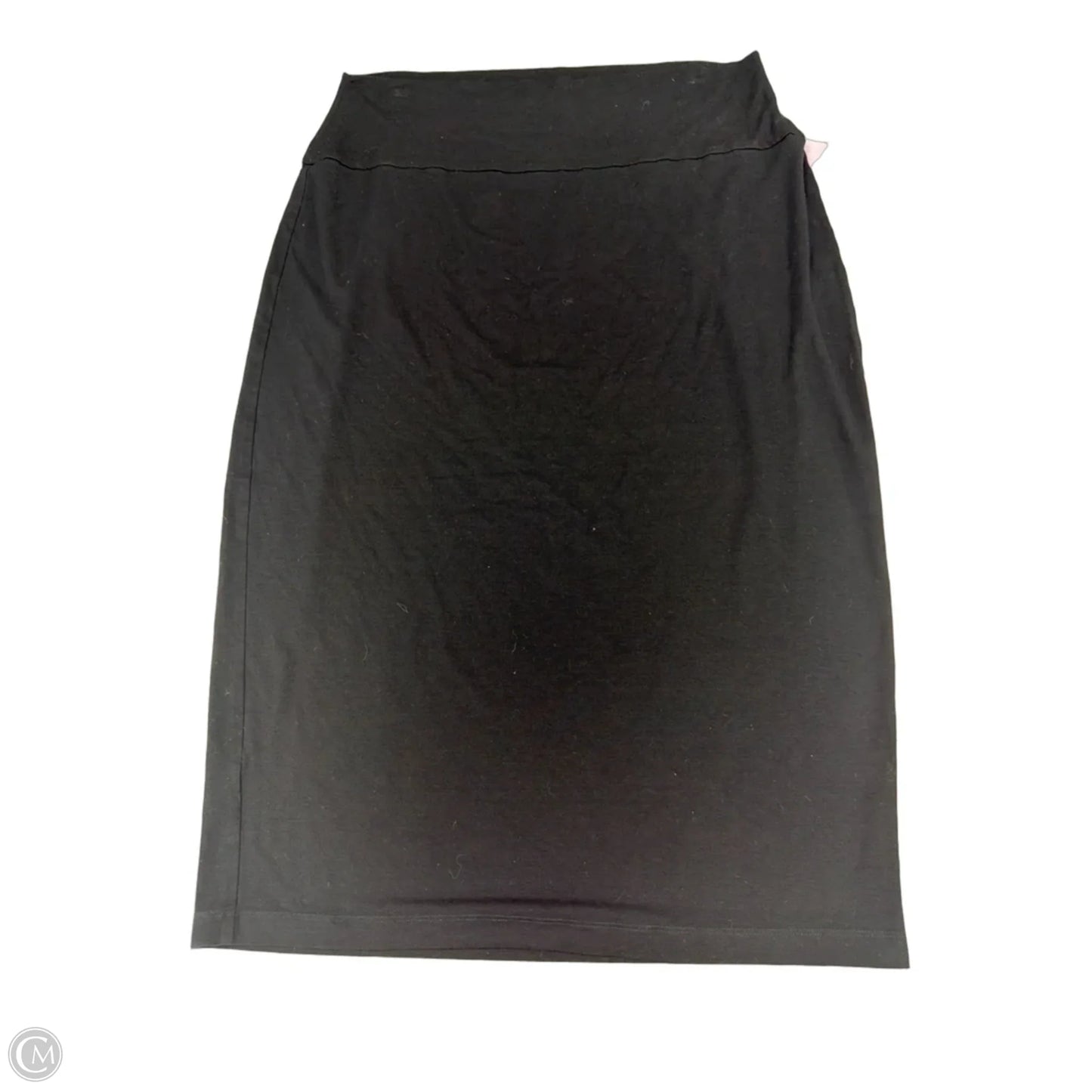 Skirt Maxi By Eileen Fisher In Black, Size: 12