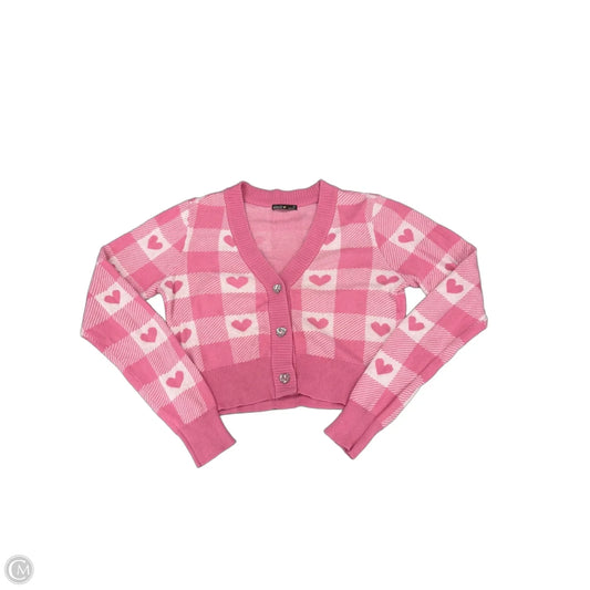 Cardigan By Cme In Pink, Size: Xs