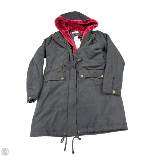 Coat Other By Just Fab In Black, Size: S